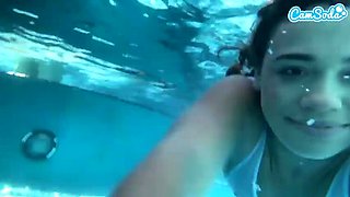 Teen Amateur Gets Crushed by Monster Black Cock Underwater