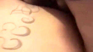 Double Penetration Fucking Fat Neighbor's Ass and Pussy