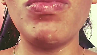 Obeying my master's orders by smoking and sucking cock