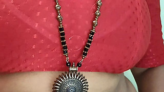 Indian bbw wife Saree blouse peticot nude dance
