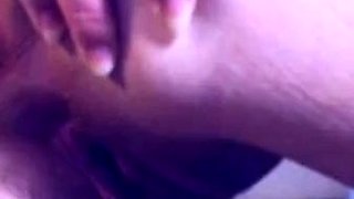 Blonde Amateur Shows Off Her Puffy Nipples on Webcam