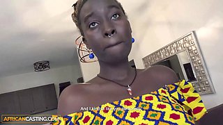 Ebony MILF Pleads for Savage Hardcore Pounding from Hung Stud Before Gulping Thick Cum Load While Ditch