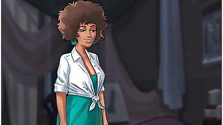 Gamer Girl In Summertime Saga Art Teacher Loves My Brush -end Of Miss Ross Route)part 173