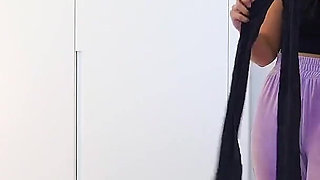 I Got Fucked by My Stepbrother with My Pantyhose on (english Subtitles)