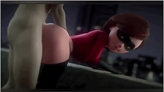 Elasticgirl Hentai Milf Stepmom Big Ass With Car Toon
