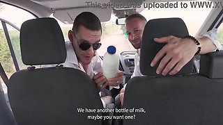 Milky bus with Pee, Anna de Ville 5on1, ATM, Balls Deep, DAP, Deepthroat, Milk Stuff, Rough Sex, Big Gapes, ButtRose, Pee Cocktail/Drink/Shower, Cum in Mouth, Swallow GIO2871