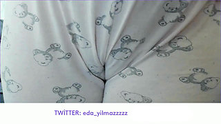 Cameltoe - Swollen Pussy - Rubbing Pussy with Pajama
