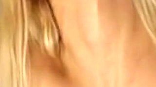 Blonde Bombshell Fingers Dripping Pussy Before BBC Feast