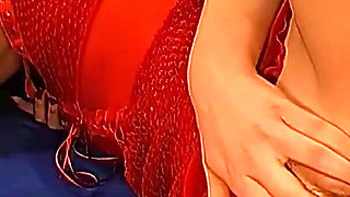 Filthy Brunette in Red Lingerie: Fingered Hard, Fucked Deep and Facial Cum Blast!