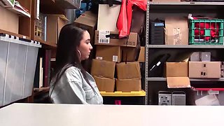 naughty girl gets fucked from the officer