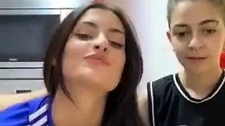 Real college teen amateurs lesbian dildo fuck