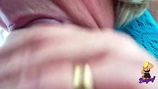 MILF Wife Sucks Big Cock And Swallows Cum