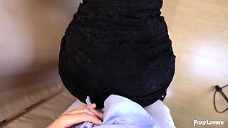 Amateur Secretary Gets Promotion After Office Creampie - Cowgirl POV Sex with Boss