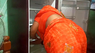 Indian Bhabhi Fucking in Village Home