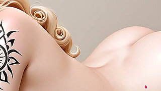 Mesmerizing Nude Woman in Prone Bone with Handsome Man on Luxury Yacht