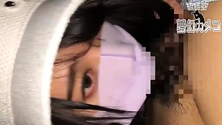 Amateur Asian College Teen Gives Blowjob