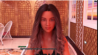 Radiant 6, waiter shows me her boobs