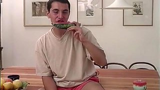 Eberhardt Huhn and Palo Cernak Pound Ass in Kitchen Hardcore