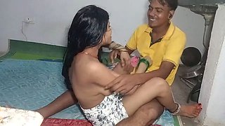 I drank milk from Rinki Bhabhi's breasts, after that I licked her pussy and then after that I fucked her pussy. Indian Bhabhi's