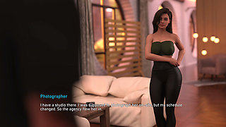 Steps of Debauchery Ep.5.2 - P25 - Hotwife Goes for a Nude Photoshoot and Unexpectedly Witnesses a Highly Satisfying Blowjob