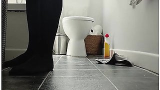 Sissy Maid Does Chores For Master