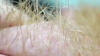 Showing You My Hairy Pussy up Close