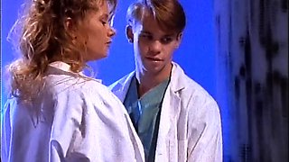 Sexy blonde classic babe hardcore passion