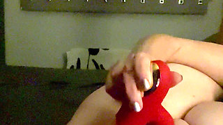 Flicking My Clit with My Tongue Vibrator Until I Orgasm