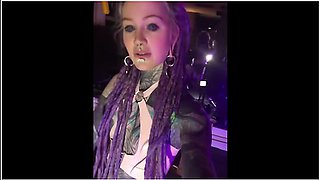 Lily Lu - Dreadlocks & Tattoos Quick Latex Anal Fisting & Solo Play
