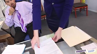 Katalina Mills: Take Your Daughter to Work Day - Facial, Lingerie, Office