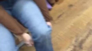 Getting head from his beloved blondie after a perfect date downtown