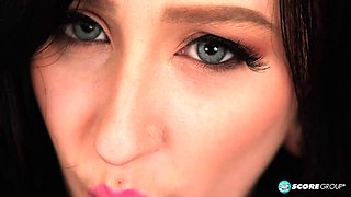 Nyx Baltimore Teases Big Tits in Solo Striptease
