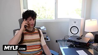 Busty xxx professor Rachael Cavalli gives her college girl a hands-on masterclass