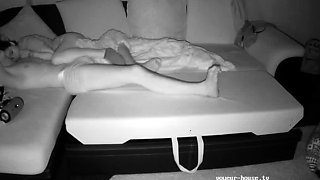 Amateur fucking while on hidden cam