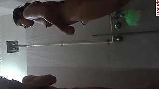 Desi Indian Bhabhi Cheating With Husband And Fucking Doggy Style In Bathroom