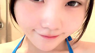 Curly Blonde Teen Records Solo Dildo Masturbation More at