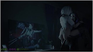 Ghostface Surprises Sable Ward And Fucks Her!