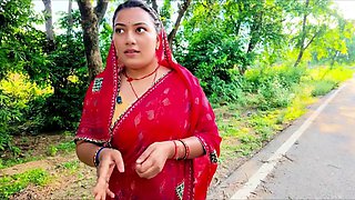 Dost ki unsatisfied bibi fucked by me bhabi jungle me akeli lift deke sex done hot Hindi viral video