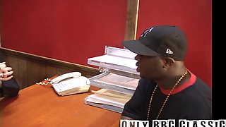 Annie takes delivers passionate big black cock deep