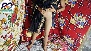 Part (1) the Devar and Bhabhi Chudai in Black Saree Blouse Super Mast Chudai Hindi Audio Claire Vais and Music and Amazing Scene