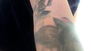 Big boob brunette masturbates on webcam