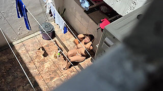 My Neighbor Almost Caught Me Recording Her; I Masturbated Until I Think She Saw Me