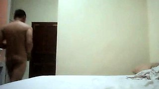 Amateur couple hidden cam