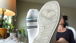 Humiliated at My Smelly Goddess Feet! (pov)