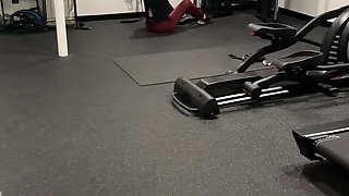 Quick Sneaky Gym Fuck! BBC Works Out Slutty MILF