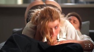 Tim Deen Gets Deep Throat Blowjob From Redhead Ex Before Work in 4K HD