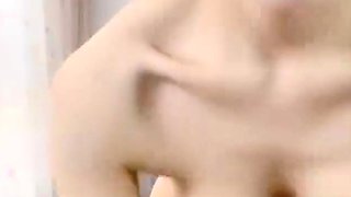 Awesome Teen With Big Boobs Dildo Masturbation