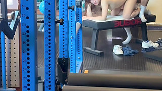 Cute Asian Sporty Girl Chloe Lin Fucked by Her Big Cock Trainer