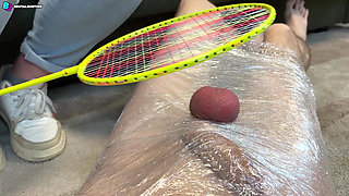 Testicular Destructive Competition, We Demolish His Testicles with a Baseball Bat and More! - Dave Moon - Mia - Bbusting