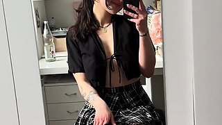 Emo Teen Becka Solo Webcam Masturbation Porn